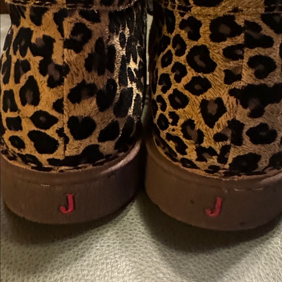 Justin Boots Cheetah Leopard Pattern Ankle Book, Size 8.5 - Picture 5 of 10